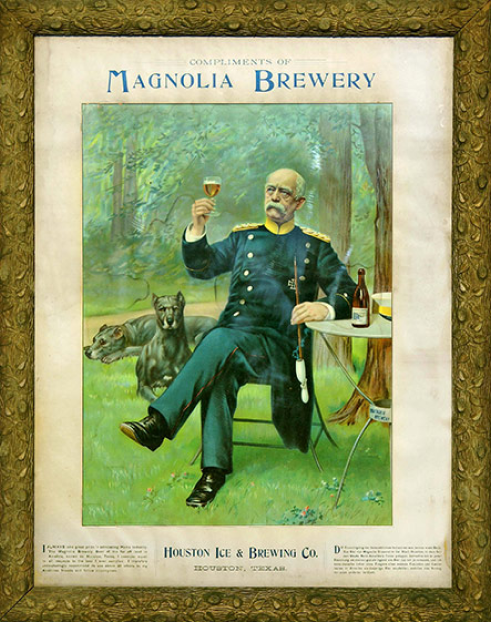 Bismarck's endorsement print